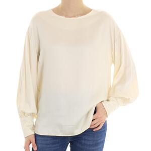 BLUSA MANICHE AMPIE PANNA